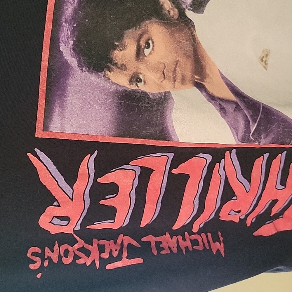 Women's Michael Jackson Thriller Graphic Tee Size M - Picture 4 of 4